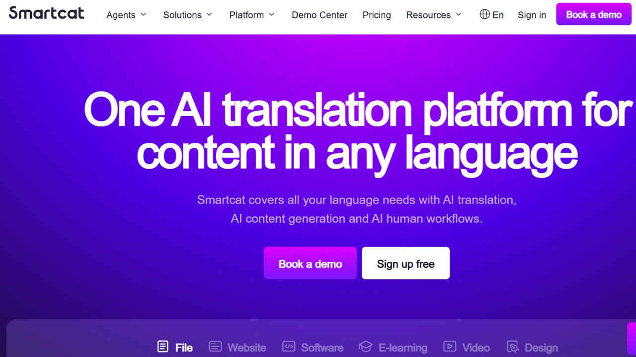 Smartcat: The Integrated AI Translation Management Platform
