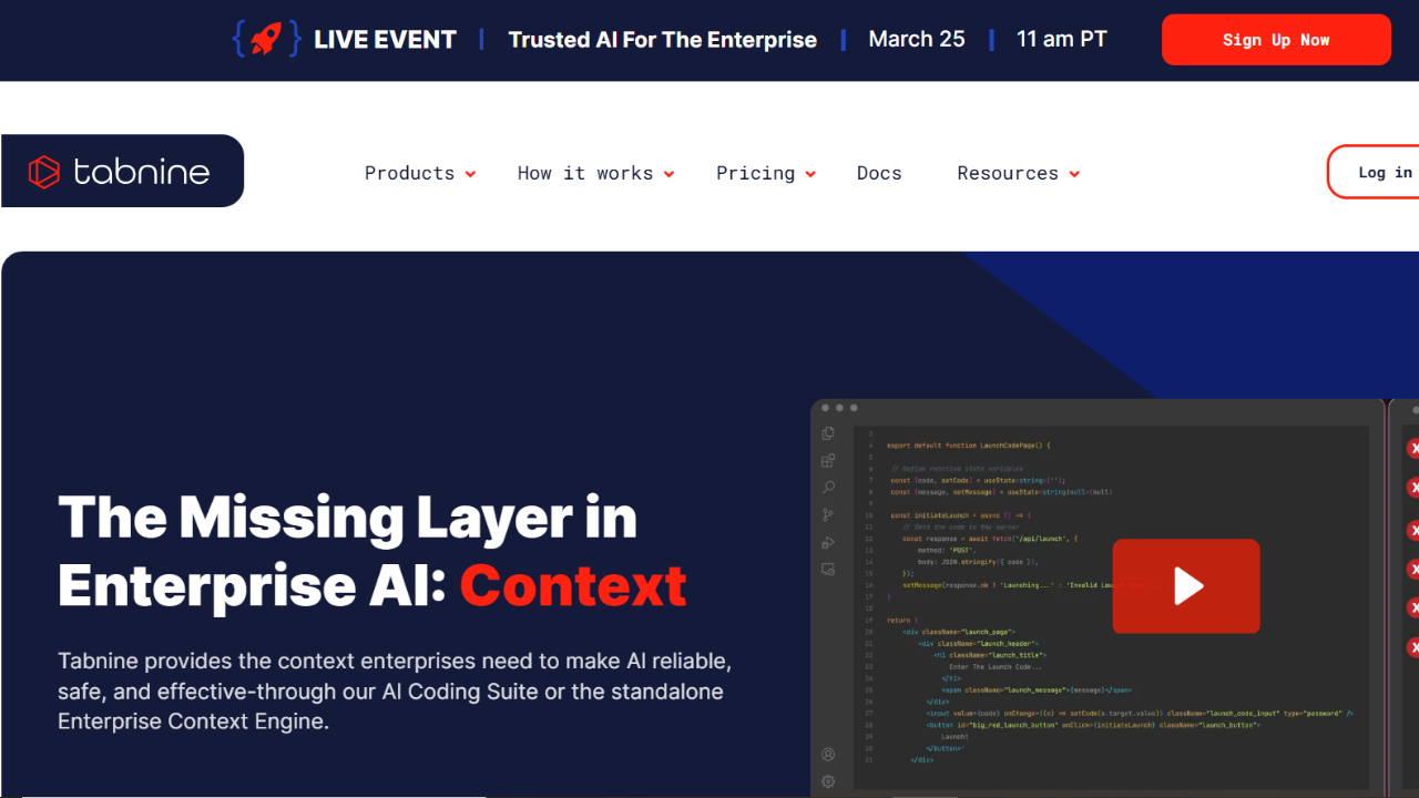 Tabnine: Privacy and Intelligence in Code Completion