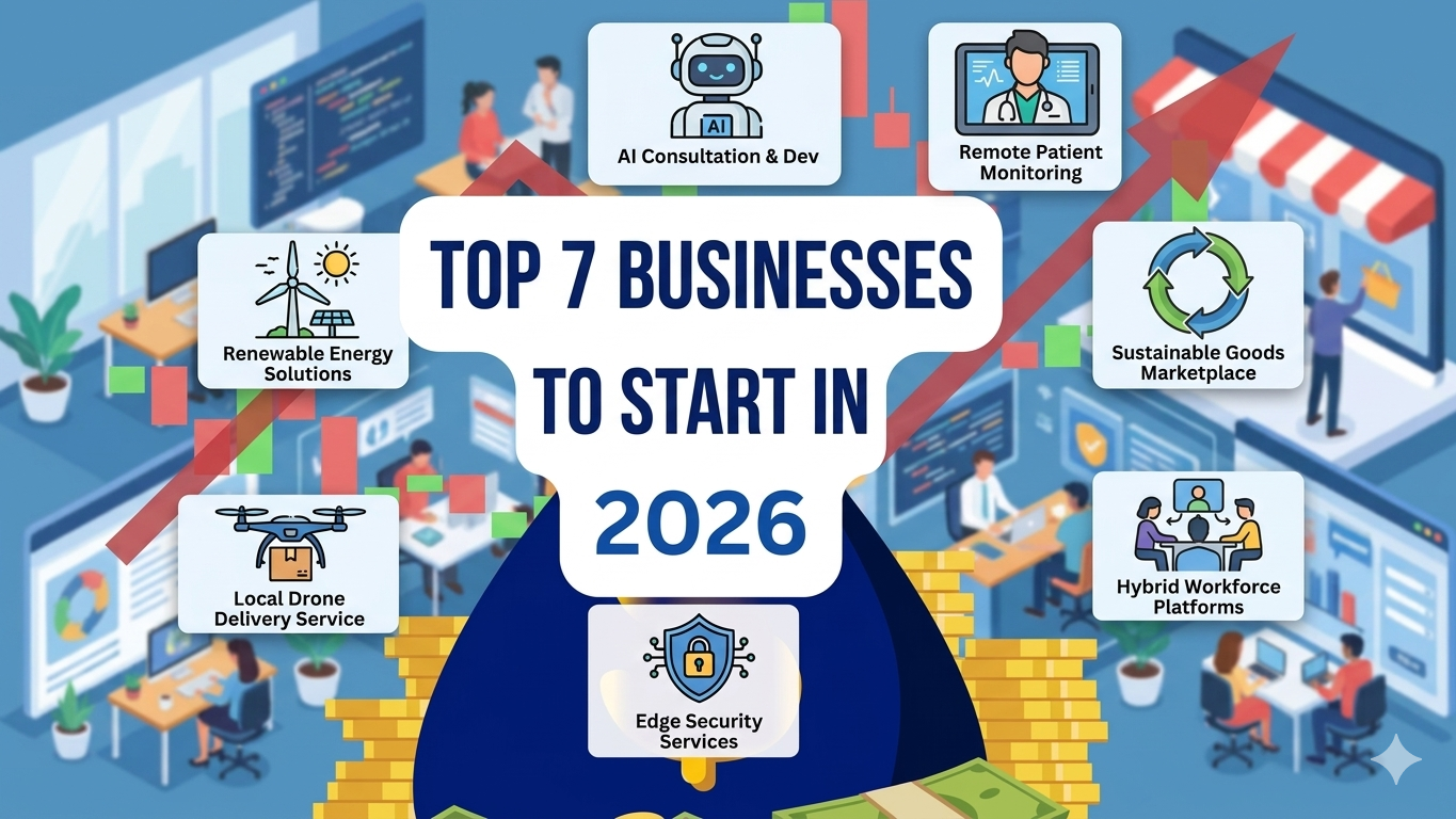 Top 7 Online Businesses to Start in 2026 (Without Capital)